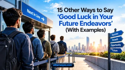 Other Ways to Say ‘Good Luck in Your Future Endeavors’