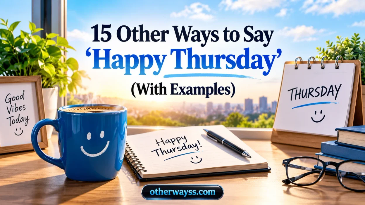 Other Ways to Say ‘Happy Thursday’