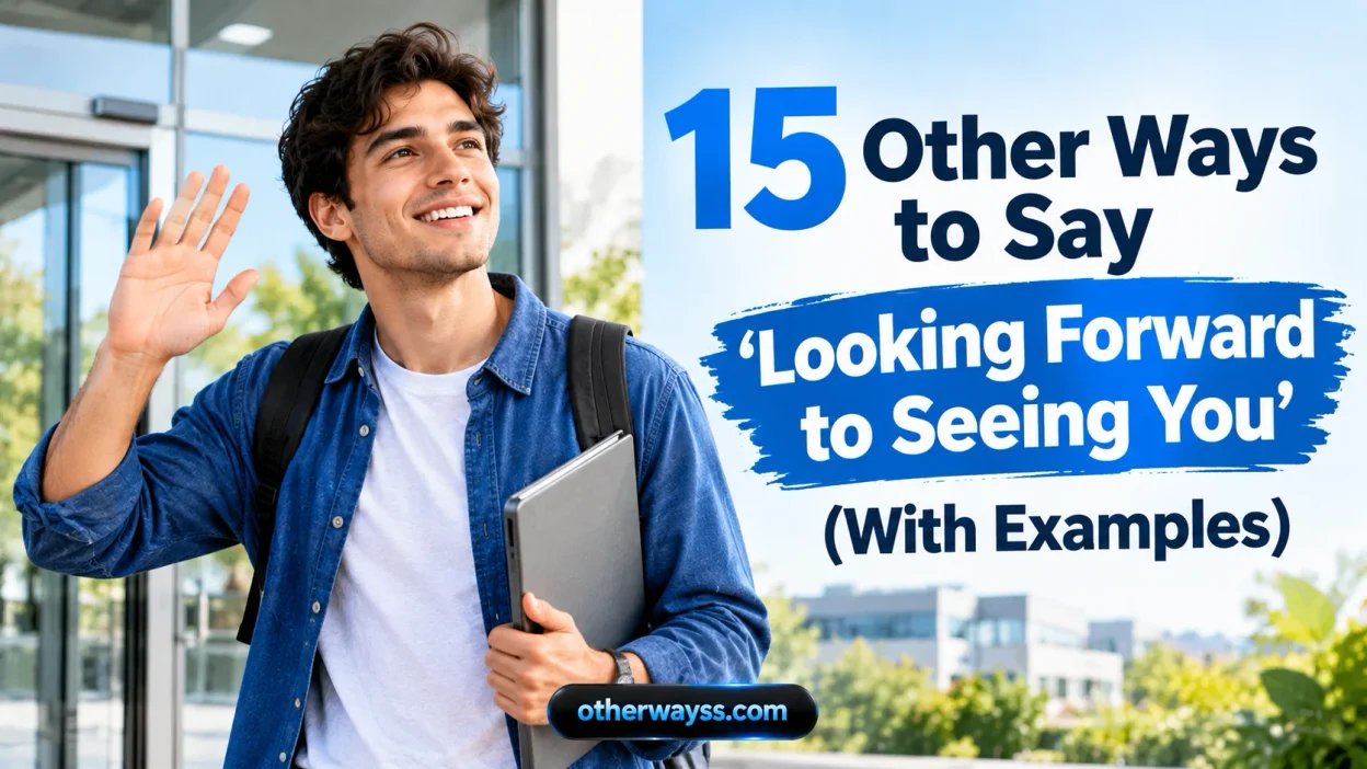 Other Ways to Say ‘Looking Forward to Seeing You’
