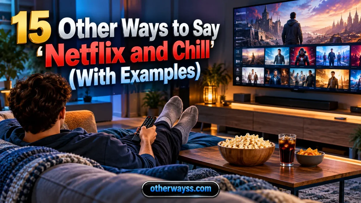 Other Ways to Say ‘Netflix and Chill’