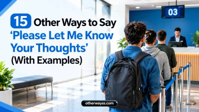 Other Ways to Say ‘Please Let Me Know Your Thoughts’
