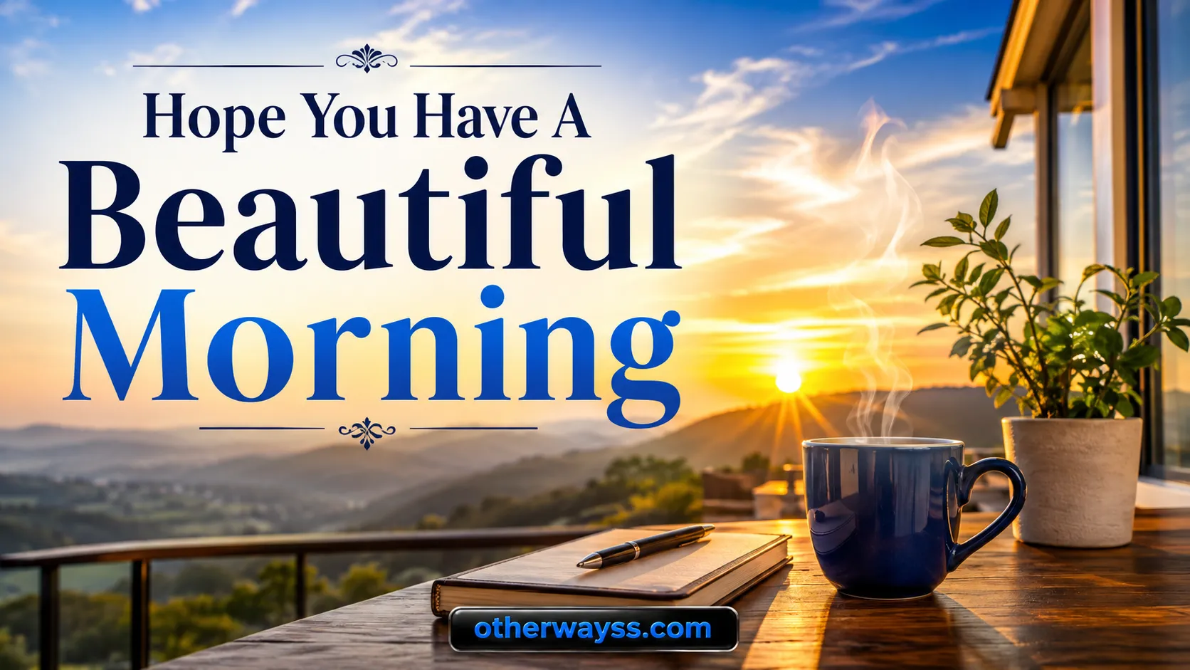 Hope You Have A Beautiful Morning