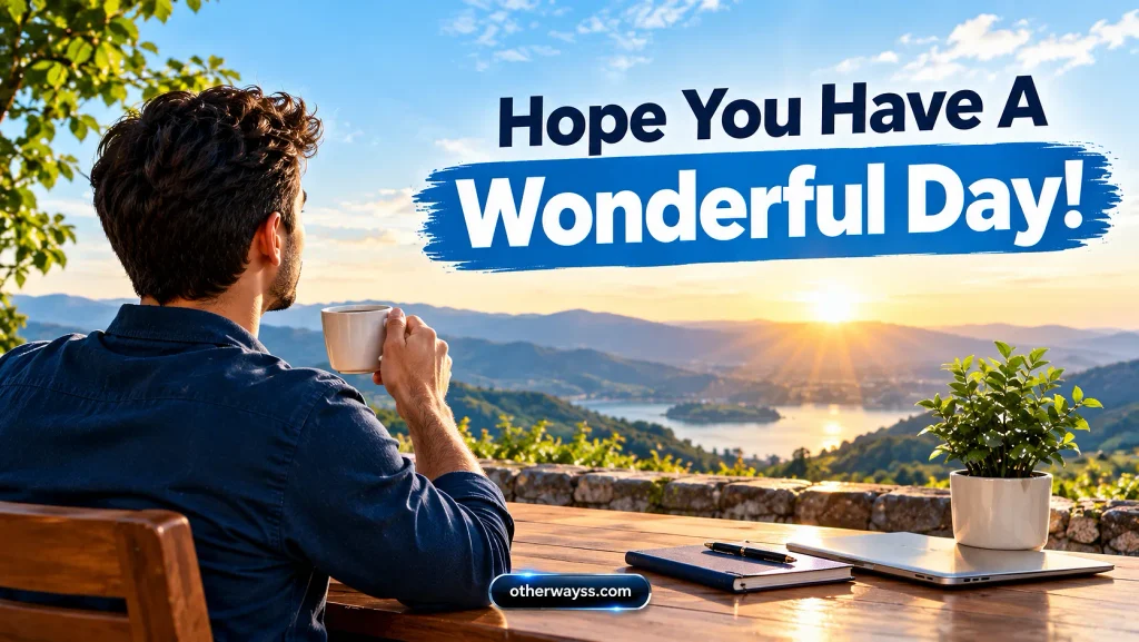 Hope You Have A Wonderful Day!