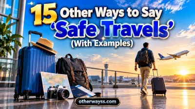 Other Ways to Say ‘Safe Travels’